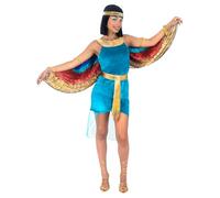 Funidelia | Disfraz de Egipcia Nefertiti para mujer Egipto, Faraón, Culturas, Países - Disfraz para adultos y divertidos accesorios para Fiestas, Carnaval y Halloween - Talla M - Negro