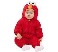 Funidelia | Disfraz de Elmo - Barrio Sésamo para bebé Disfraz para bebé y divertidos accesorios para Fiestas, Carnaval y Halloween - Talla 0-6 meses