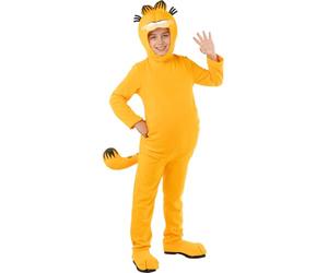 Funidelia | Disfraz de Garfield para niño y niña Dibujos Animados, Películas & Series, Gatito - Disfraz para niños y divertidos accesorios para Fiestas, Carnaval y Halloween - Talla 10-12 años
