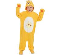 Funidelia | Disfraz de Gracioso Los Osos Amorosos para niño y niña Care Bears, Oso - Disfraz para niños y divertidos accesorios para Fiestas, Carnaval y Halloween - Talla 3-4 años - Amarillo