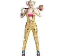 Funidelia | Disfraz de Harley Quinn - Birds of Prey para mujer Superhéroes, Suicide Squad - Disfraz para adultos y divertidos accesorios para Fiestas, Carnaval y Halloween - Talla S - Dorado