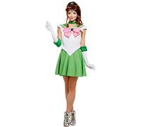Funidelia | Disfraz de Júpiter - Sailor Moon para mujer Anime, Cosplay, Bunny Tsukino - Disfraz para adultos y divertidos accesorios para Fiestas, Carnaval y Halloween - Talla XXL - Verde