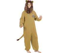 Funidelia | Disfraz de León - El Mago de Oz para hombre Dorothy, Wizard of Oz - Disfraz para adultos y divertidos accesorios para Fiestas, Carnaval y Halloween - Talla XL - Amarillo