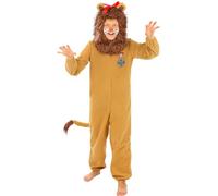 Funidelia | Disfraz de León - El Mago de Oz para niño Dorothy, Wizard of Oz - Disfraz para niños y divertidos accesorios para Fiestas, Carnaval y Halloween - Talla 3-4 años - Amarillo