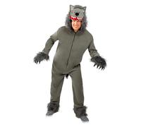 Disfraz de lobo gris S-M
