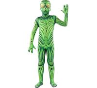 Funidelia Disfraz de monstruo extraterrestre segunda piel para niño, Talla 5-6 años Halloween, Terror - Traje para niños para fiestas, Carnaval y Halloween