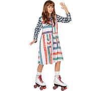 Funidelia | Disfraz de Once Stranger Things para mujer Netflix, Once (Eleven) - Disfraz para adultos y divertidos accesorios para Fiestas, Carnaval y Halloween - Talla M - L - Marrón