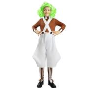 Funidelia | Disfraz de Oompa Loompa - Charlie y la Fábrica de Chocolate para niño Disfraz para niños y divertidos accesorios para Fiestas, Carnaval y Halloween - Talla 5-6 años - Blanco