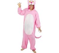 Funidelia | Disfraz de Pantera Rosa para hombre y mujer Pink Panter - Disfraz para adultos y divertidos accesorios para Fiestas, Carnaval y Halloween - Talla M-L - Rosa