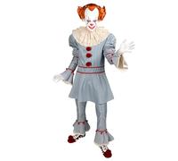Funidelia | Disfraz de Pennywise - IT Capítulo Dos para hombre Pennywise & Películas de miedo - Disfraz para adultos y divertidos accesorios para Fiestas, Carnaval y Halloween