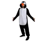 Funidelia Disfraz de pingüino onesie para adultos, Animales, Polo Sur - Traje para adultos para fiestas, Carnaval y Halloween - Talla S-M