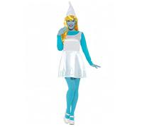 Funidelia | Disfraz de Pitufina con accesorios para mujer The Smurfs & Dibujos Animados - Disfraz para adultos y divertidos accesorios para Fiestas, Carnaval y Halloween - Talla M