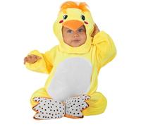Funidelia | Disfraz de Pollito para bebé Talla 12-24 Meses Animales, Gallina, Pollo, Gallo - Color: Amarillo - Divertidos Disfraces y complementos para Carnaval y Halloween