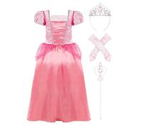 Funidelia | Disfraz de Princesa con accesorios para niña Medieval, Edad Media, Princesas, Reina - Disfraz para niños y divertidos accesorios para Fiestas, Carnaval y Halloween - Talla 10-12 años