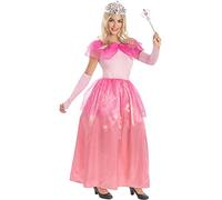 Funidelia | Disfraz de Princesa para mujer Edad Media, Princesas, Reina - Disfraz para adultos y divertidos accesorios para Fiestas, Carnaval y Halloween - Talla XL - Rosa