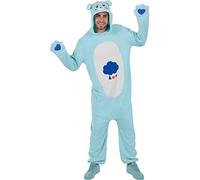Funidelia | Disfraz de Quejoso Los Osos Amorosos para hombre y mujer Care Bears, Oso - Disfraz para adultos y divertidos accesorios para Fiestas, Carnaval y Halloween - Talla S - M - Azul
