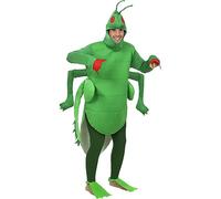 Funidelia | Disfraz de saltamontes para hombre y mujer Animales - Disfraz para adultos y divertidos accesorios para Fiestas, Carnaval y Halloween - Talla L - XL - Verde