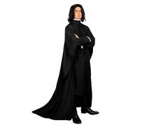 Funidelia Disfraz de Severus Snape - Harry Potter - Oficial. Incluye Túnica, chaqueta y cuello, talla XXL - Traje adulto ideal para fiestas, Carnaval y Halloween
