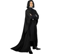 Funidelia | Disfraz de Severus Snape - Harry Potter para hombre Magos, Gryffindor, Hogwarts - Disfraces para adultos, accesorios para Fiestas, Carnaval y Halloween - Talla M-L - Negro