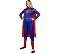 Funidelia | Disfraz de Supergirl Oficial para Mujer Talla XL Kara Zor-El, Superhéroes, DC Comics - Color: Multicolor - Licencia: 100% Oficial - Divertidos Disfraces y complementos