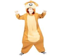 Funidelia | Disfraz de Taz - Looney Tunes para niño y niña Diablo de Tasmania - Disfraz para niños y divertidos accesorios para Fiestas, Carnaval y Halloween - Talla 5-6 años - Marrón
