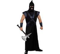 Funidelia | Disfraz de verdugo para hombre Edad Media, Verdugo - Disfraz para adultos y divertidos accesorios para Fiestas, Carnaval y Halloween - Talla S - M - Negro