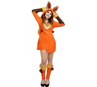Funidelia | Disfraz de Zorro para Mujer Talla L Animales - Color: Naranja - Divertidos Disfraces y complementos para Carnaval y Halloween