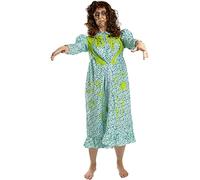 Funidelia | Disfraz El Exorcista Oficial para Mujer Talla M Niña del Exorcista, Películas de Miedo, Padre Karras, Terror - Color: Azul - Licencia: 100% Oficial