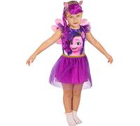 Funidelia | Disfraz My Little Pony Rainbow Dash para niña Mi Pequeño Pony, Pony- Disfraz para niños y divertidos accesorios para Fiestas, Carnaval y Halloween - Talla 3-4 años - Azul