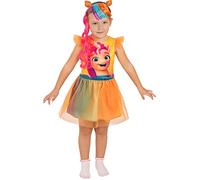 Funidelia | Disfraz My Little Pony Sunny Starscout para niña Mi Pequeño Pony, Pony- Disfraz para niños y Divertidos Accesorios para Fiestas, Carnaval y Halloween - Talla 5-6 años - Naranja