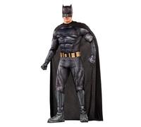 Funidelia Disfraz Oficial de Batman para hombre - La Liga de la Justicia, Traje del Caballero Oscuro para adultos, Disfraces de Carnaval, Halloween y Fiestas - Talla M