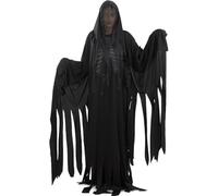 Funidelia Disfraz Oficial de Dementor - Harry Potter para hombre, Incluye túnica, pecho de esqueleto y capucha, Magos - Traje para adultos para fiestas, Carnaval y Halloween - Talla única