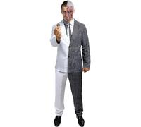 Funidelia Disfraz Oficial de Dos Caras - Batman para hombre, Pantalón, chaqueta, camisa, corbata, máscara y moneda, DC Comics - Traje para adultos para fiestas, Carnaval y Halloween - Talla XL