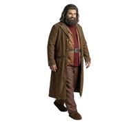 Funidelia Disfraz Oficial de Hagrid - Harry Potter para hombre, Incluye pantalón, chaqueta con camiseta y cinturón incorporado, cubrepiés - Traje para adultos para Carnaval y Halloween - Talla M-L