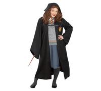 Funidelia Disfraz Oficial de Hermione Granger para mujer, Incluye túnica y vestido, Magos - Traje para adultos para fiestas, Carnaval y Halloween - Talla XL