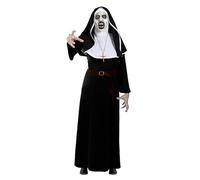 Funidelia Disfraz Oficial de La Monja Valak para hombre y mujer, Incluye túnica, cofia, cinturón, crucifijo, The Nun - Traje para adultos para fiestas, Carnaval y Halloween - Talla única