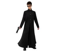 Funidelia Disfraz Oficial de Matrix Neo para hombre, Incluye abrigo y gafas - Traje para adultos para fiestas, Carnaval y Halloween - Talla S-M