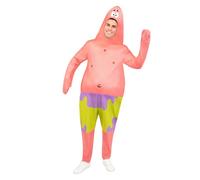 Funidelia Disfraz Oficial de Patricio - Bob Esponja para hombre y mujer, Mono de dibujos animados infantil, Disfraces de Carnaval, Halloween y Fiestas - Talla S-M