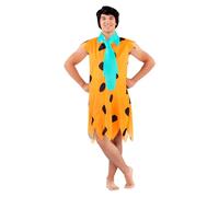 Funidelia Disfraz Oficial de Pedro Picapiedra - Los Picapiedra para hombre, Traje de The Flintstones para adultos, Disfraces de Carnaval, Halloween y Despedidas - Talla XL
