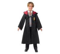 Funidelia Disfraz Oficial Harry Potter para niño y niña, Incluye túnica con camiseta incorporada y parche bordado, Magos - Traje para niños para fiestas, Carnaval y Halloween, Talla 7-9 años