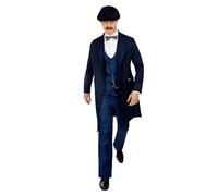 Funidelia Disfraz Oficial Peaky Blinders Arthur Shelby para hombre, Años 20, Películas & Series, Traje para adultos para fiestas, Carnaval y Halloween - Talla L