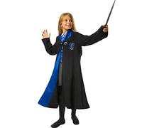 Funidelia Disfraz Oficial Ravenclaw Harry Potter para niño y niña, Incluye: Túnica con parche impreso, Talla 5-6 años - Traje para niños para fiestas, Carnaval y Halloween