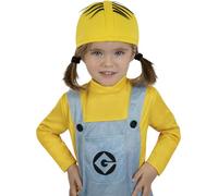 Funidelia | Gorro de Minions para niño y niña Dibujos Animados, Minions, Películas & Series - Accesorios para niños, accesorio para disfraz - Amarillo