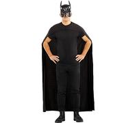 Funidelia | Kit Batman para hombre Caballero Oscuro, Superhéroes, DC Comics, Hombre Murciélago - Disfraz para adultos y divertidos accesorios para Fiestas, Carnaval y Halloween - Negro