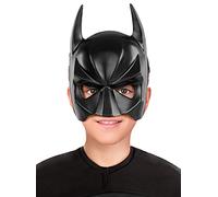 Funidelia | Máscara de Batman para niño Caballero Oscuro, Superhéroes, DC Comics, Hombre Murciélago - Accesorios para niños, accesorio para disfraz - Negro