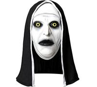 Funidelia | Máscara de La Monja Valak para hombre y mujer The Nun, Películas de miedo, Terror - Accesorios para adultos, accesorio para disfraz - Blanco
