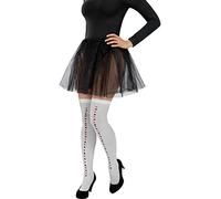 Funidelia | Medias de naipes para mujer Alicia en el País de las maravillas, Disney - Accesorios para adultos, accesorio para disfraz - Blanco