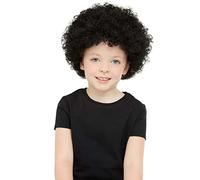 Funidelia | Peluca afro para niño y niña Música Disco, Abba, Bee Gees, Décadas - Accesorios para niños, accesorio para disfraz - Negro