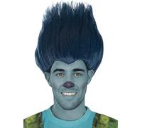 Funidelia | Peluca de Branch Trolls 3 para Hombre ▶ Dibujos Animados, Trolls, Películas & Series - Accesorios para Adultos, Accesorio para Disfraz - Morado
