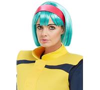 Funidelia | Peluca de Bulma Dragon Ball para mujer Bola de Dragón, Manga, Saiyan - Accesorios para adultos, accesorio para disfraz - Verde